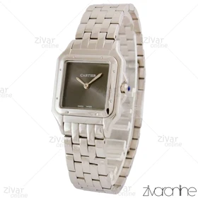 ساعت مچی کارتیر زنانه مدل پنته نقره ای صفحه طوسی 104367