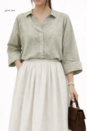 تونیک لینن ایتالیایی زارا 1