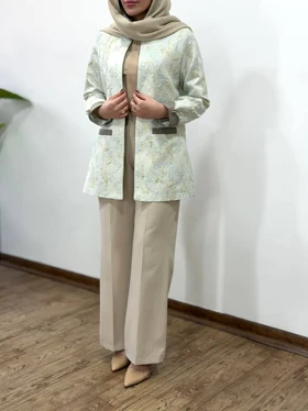 مانتو ژاکارد مجلسی آیسو دایانا 1