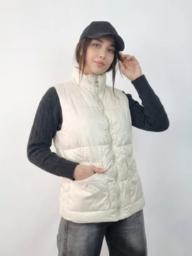 پافر زنانه شمعی دوجیب