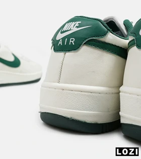کفش مردانه و زنانه سفید یشمی NIKE AIR FORCE