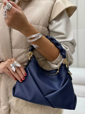 کیف مانیلا (سرمه ای)