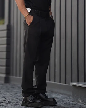 شلوار نیم بگ کمر انگلیسی مازراتی