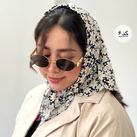 اسکارف گل‌گلی بهاره کد1108 طرحبندی