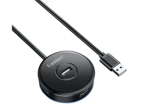 هاب یو اس بی 4 پورت ارلدامEARLDOM 4port HUB model ET-HUB13