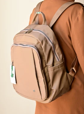 کوله پشتی مدل نیمبوس بنو BENO کد 5068 (نسکافه ای)