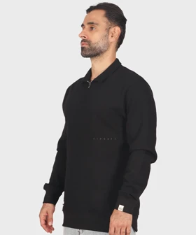 تیشرت آستین بلند نیم زیپ و ساده 4220