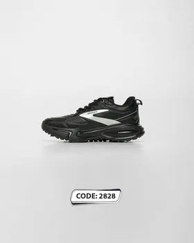 کتانی مشکی Brooks با زیره ژله ای