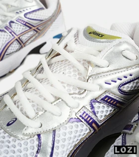 کفش کتانی مردانه سفید بنفش ASICS GT 2160