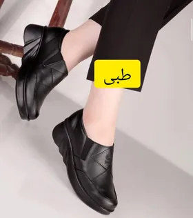 کفش نیم بوت طبی لژدار زنانه مدل ستاره