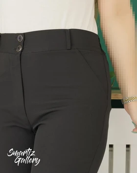 شلوار راسته کرپ باربی