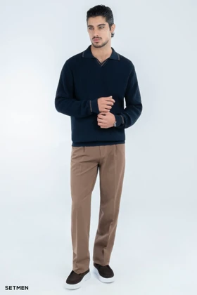 بافت مردانه یقه هفت اولد مانی