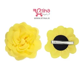 گل سر دخترانه شیک و زیبا (گیره فلزی انبری)