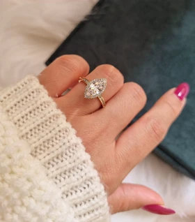 انگشتر ژوپینگ الماس