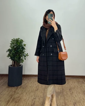 پالتو پشمی آستردار ترنج 2