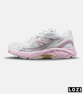 کفش کتانی زنانه سفید صورتی NEW BALANCE 1064 V.2 مدل 8334