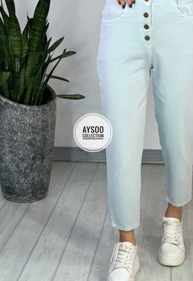 شلوار مام استایل کتان1