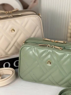 کیف دوشی زنانه آلفا ALFA کد 6033 (سبز)