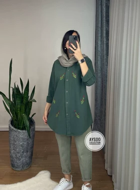 مانتو گلدوزی رزا(ایراد دار)