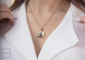 گردنبند استیل دوربین