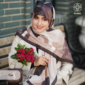 روسری نخ پنبه لوریا