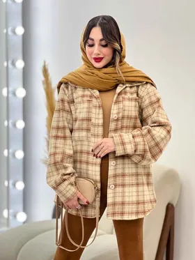 شکت چهارخونه دو جیب