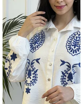 شومیز گلدوزی برگ 3