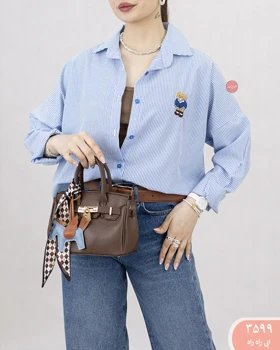 مانتو گلدوزی تدی 3599