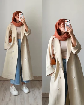 ترنچ کت کت نازلی