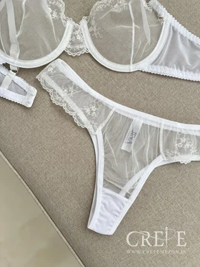 ست توری شکوفه دار ژینا