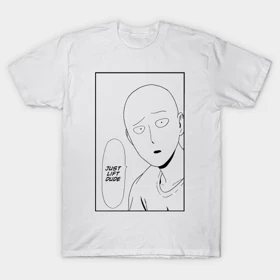 تیشرت مرد تک مشتی | تیشرت One Punch Man طرح Gym Dude کد 133129