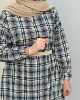 پیراهن پاییزه کمردار
