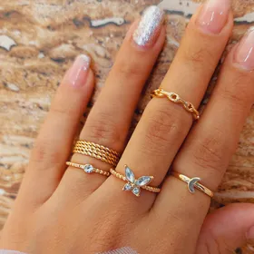 پک انگشتر پروانه ای