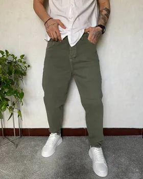 شلوار مام کتان EMPORIO ARMANI سبز