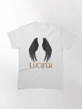 تیشرت کلاسیک لوسیفر | تیشرت CLASSIC Lucifer طرح Lucifer Wings کد 111310