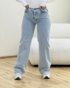 شلوارجین نیم بگ 105