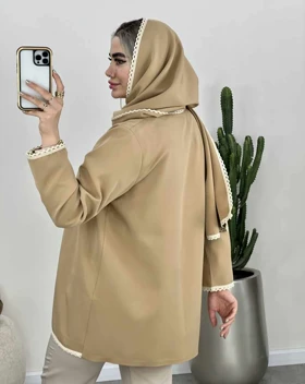 ست کت و شال مزونی (70)کد3528