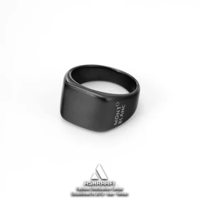 انگشتر مردانه مون بلان Mont Blanc Square Ring K1
