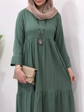 پیراهن مانتویی آهو(ایراد دار)