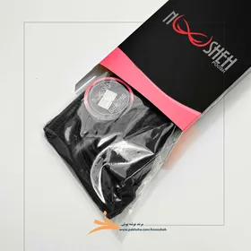ست نخ پنبه بدون درز مشکی برند نوشه پوش