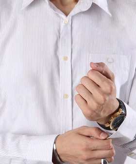 پیراهن آستین بلند مردانه مجلسی 0890