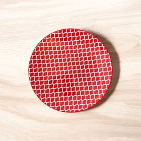 بشقاب برنج خوری رنگی طرح دار دنی هوم / BA50