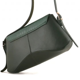 کیف دوشی زنانه چرم یلسان مدل آیریا کد 124-PRM