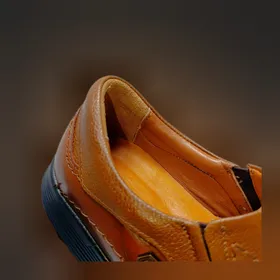 کفش مردانه چرم طبیعی تچر مدل طبی بی بند پارما پلاس