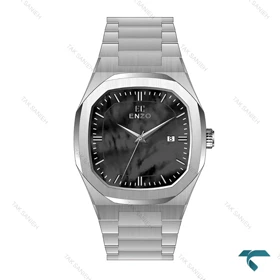 ساعت مچی مردانه انزو EC-602ABG سیلور صفحه طوسی Enzo-8055-G