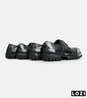 کفش مردانه لوفر مشکی BALENCIAGA