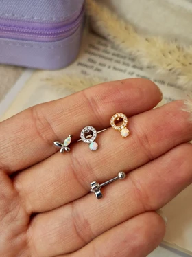 پیرسینگ گوش اوپال