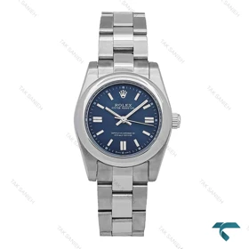 ساعت رولکس اویستر پرپچوال زنانه صفحه سرمه ای Rolex-6891-L