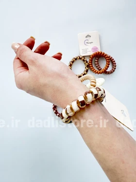 کش مو سیم تلفنی بسته 3 عددی