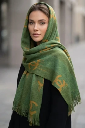 شال زمستانی کوکو شنل | ریزبافت، مناسب مهمانی و روزمره